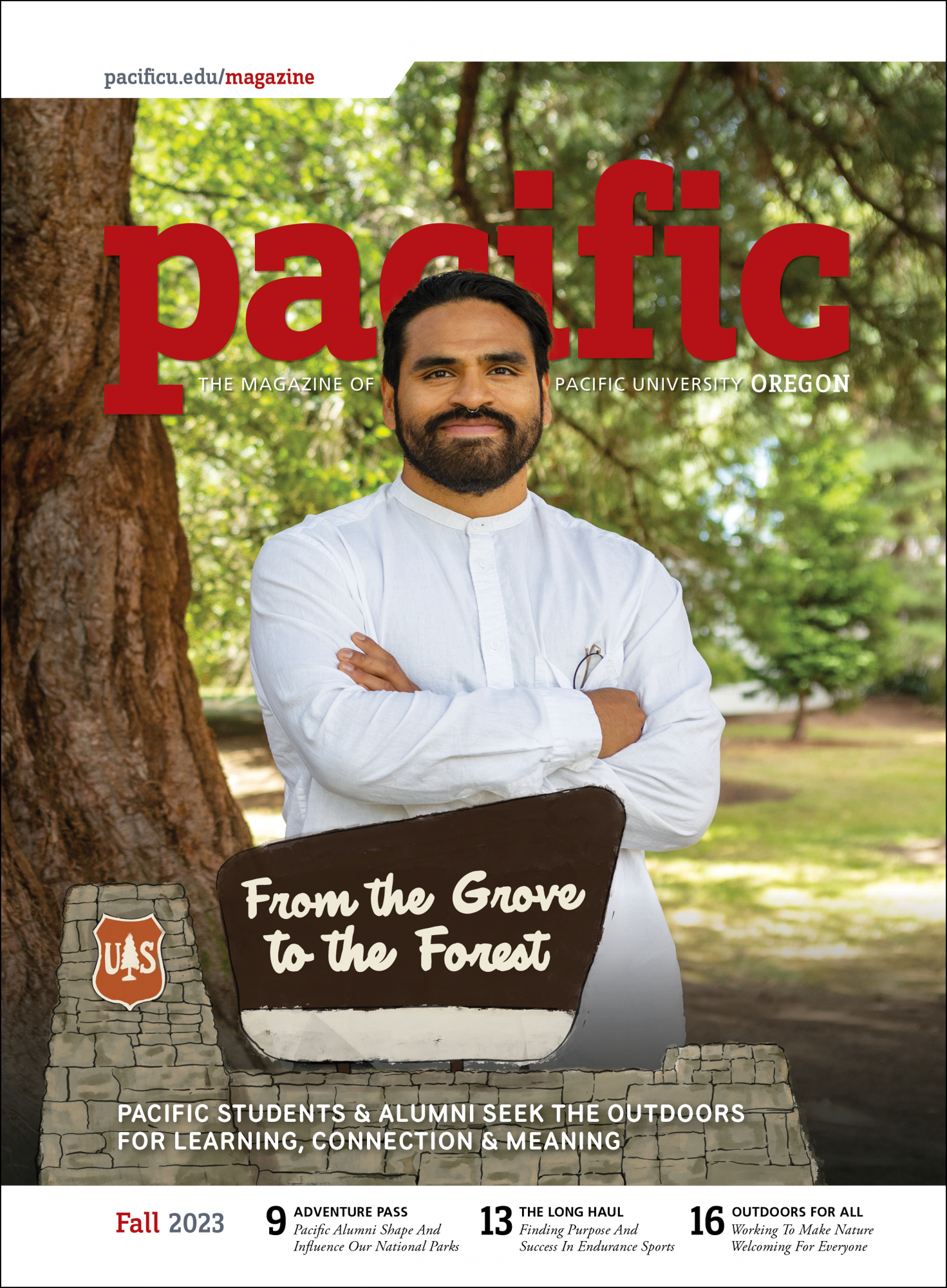 cover of Fall 2023 issue of Pacific Magazine
