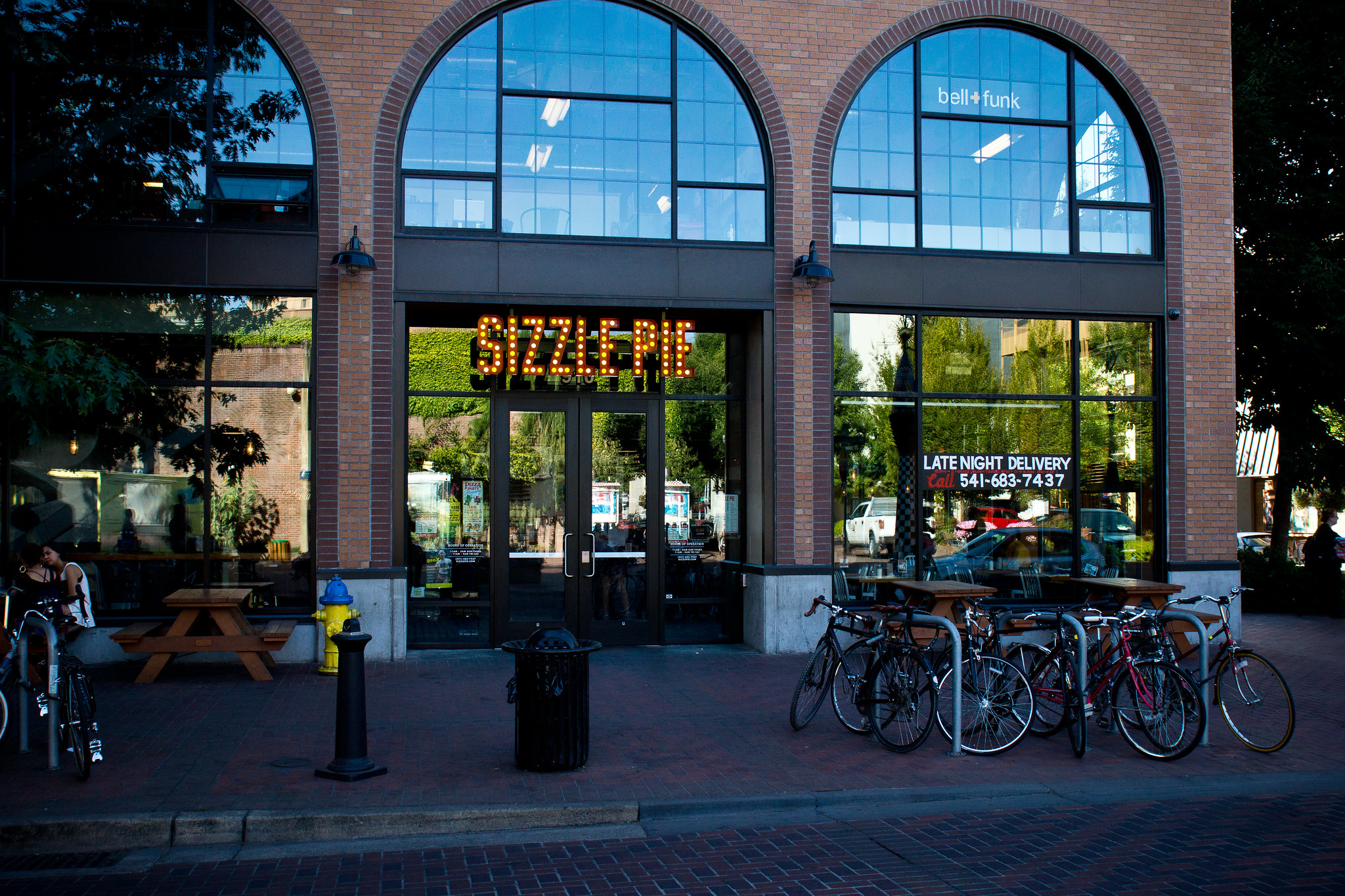 Explore local Eugene favorites such as Sizzle Pie, all within walking distance.