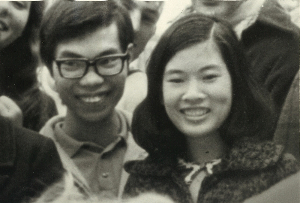 Tim and Cathy Tran, Young Pictured