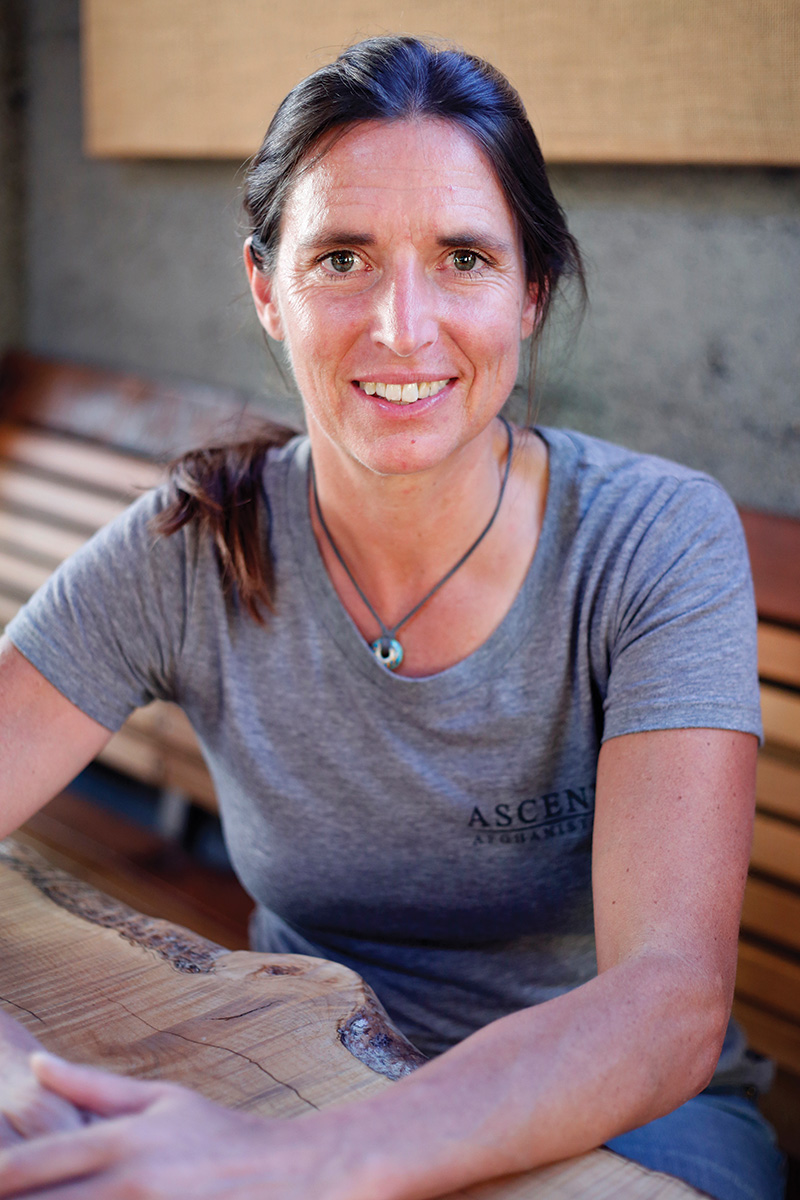 Danika pictured smiling.