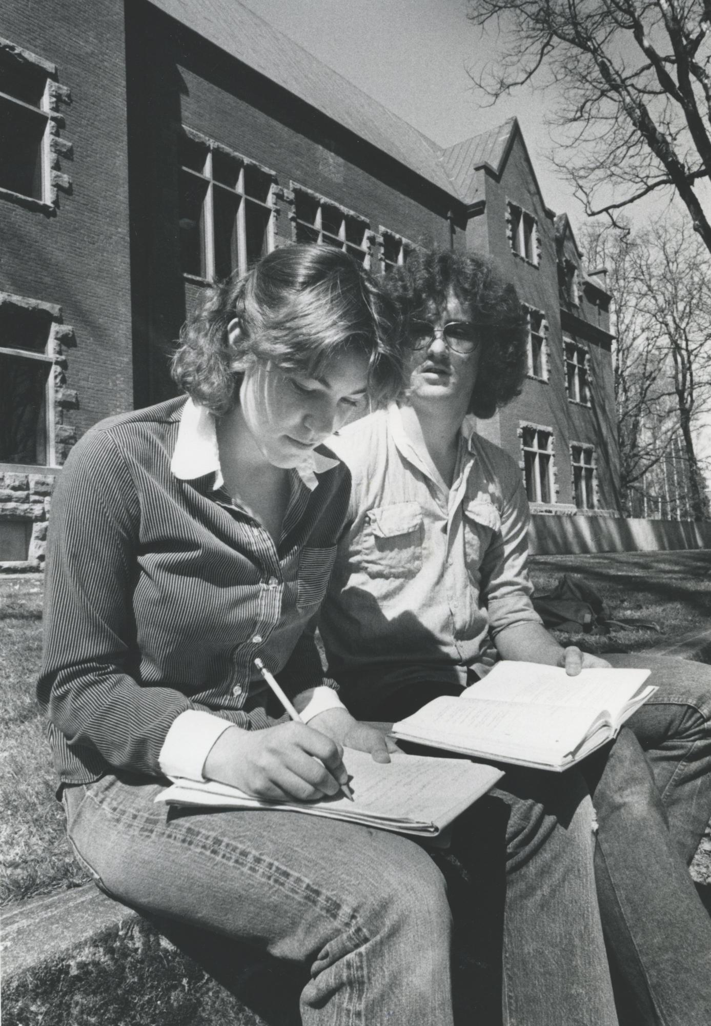 Studying in 1970s
