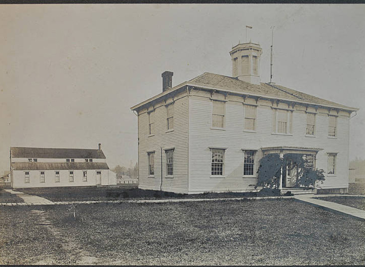 Old College Hall in the 1890's