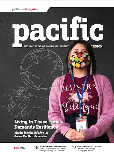 Cover of Pacific Magazine, Fall 2021