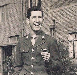 Arnold Park '51 in military uniform