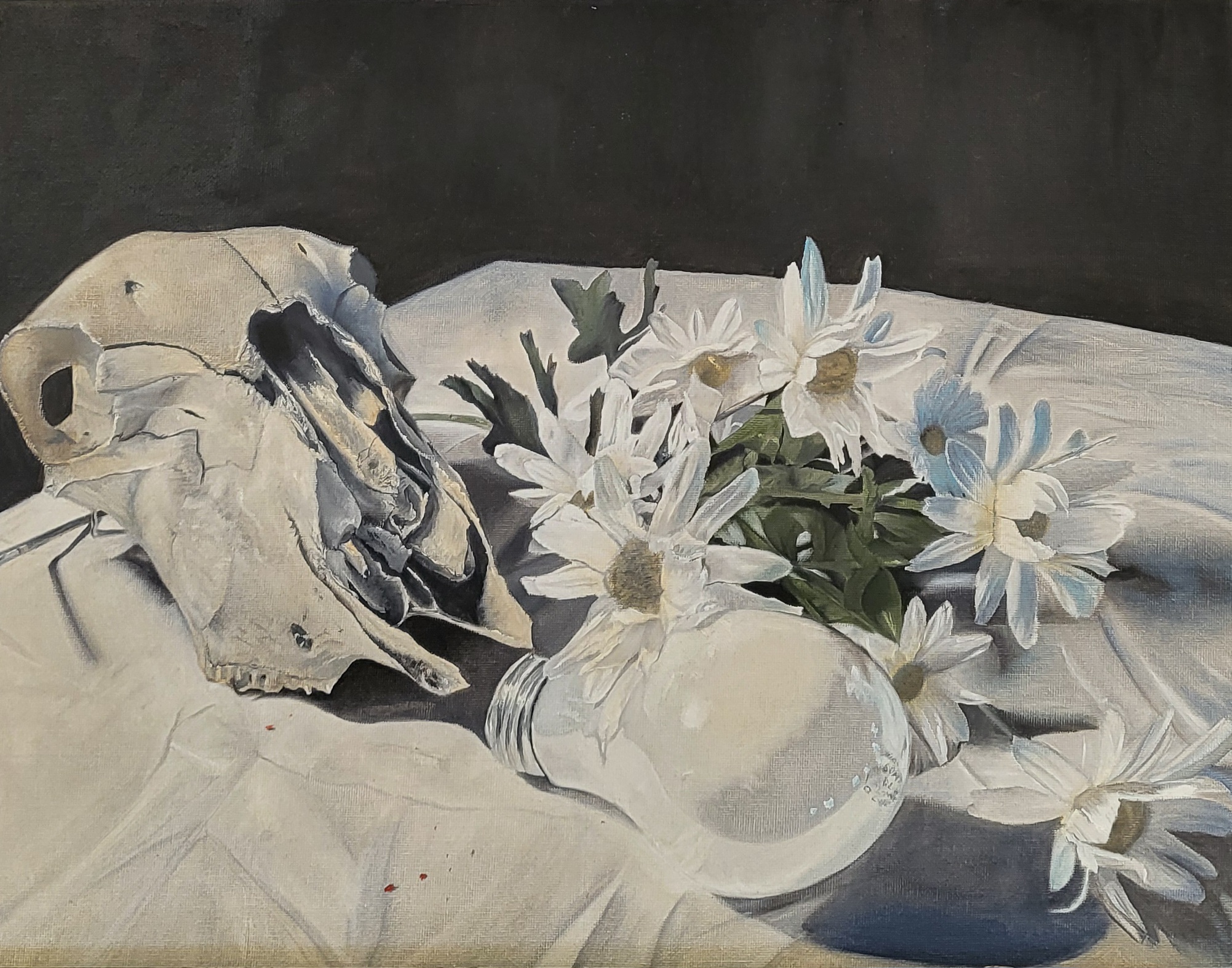 Abigail Morales Still Life in oil