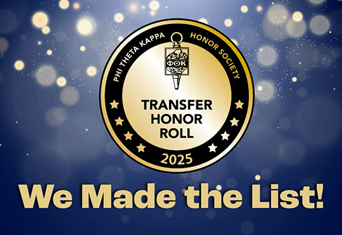 PTK Transfer Honor Roll Logo