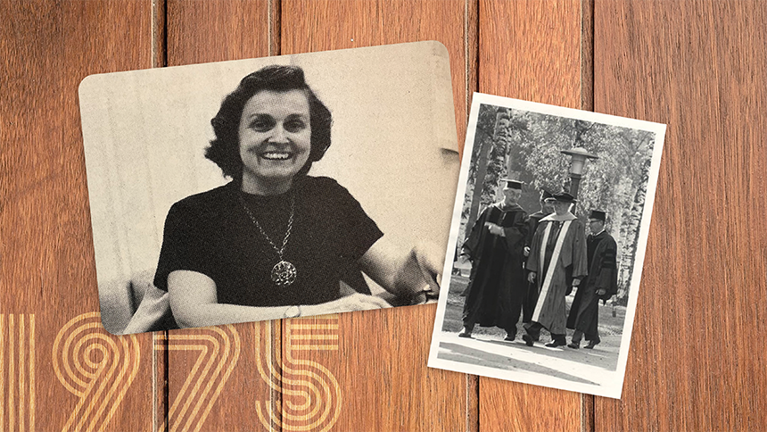 Photo of a woman, 1975