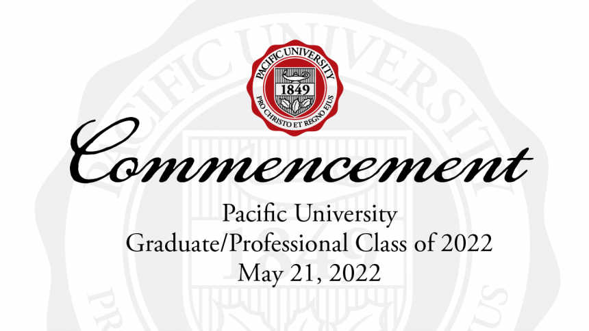 Graduate/Professional Commencement, May 21, 2022