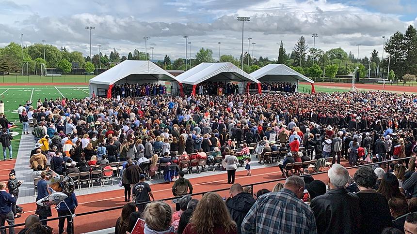 2019 May Commencement at Pacific University