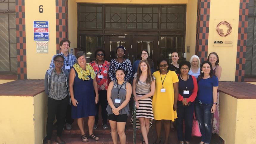 Women of the South African Math Workshop