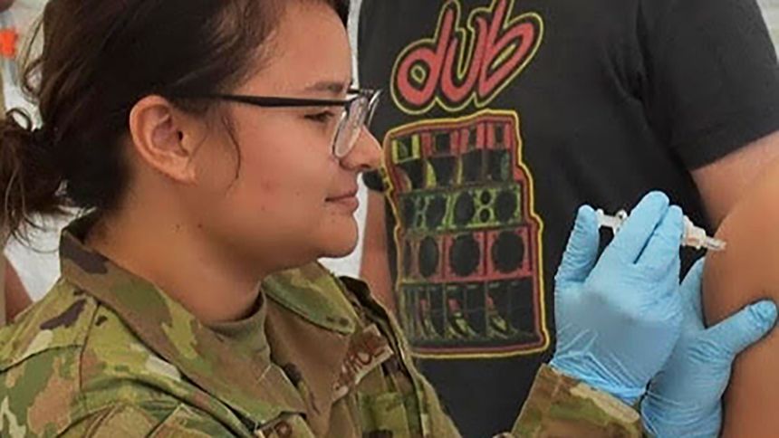 Aryka Lor MA '24, PsyD' 27 During Her Time In The Hawaii Air National Guard