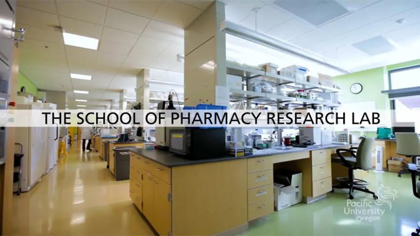 Pacific University School of Pharmacy lab