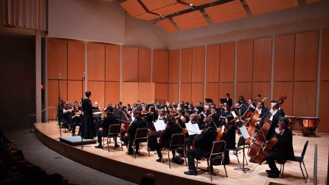 Pacific University orchestra performance