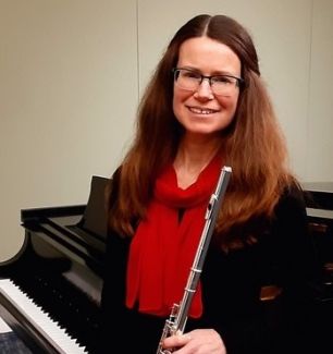 Rebecca Towers  with Flute