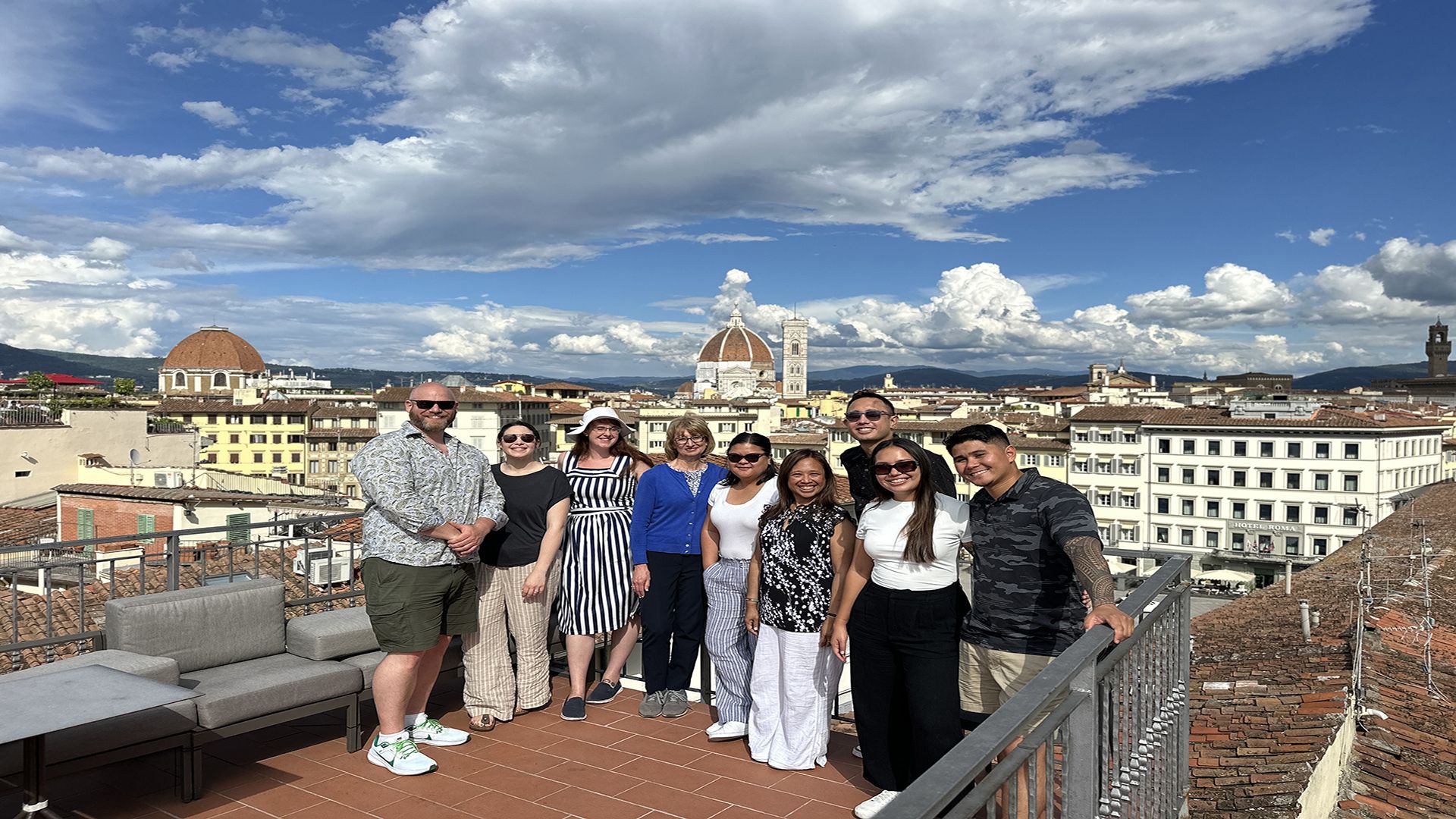 Students on international tour