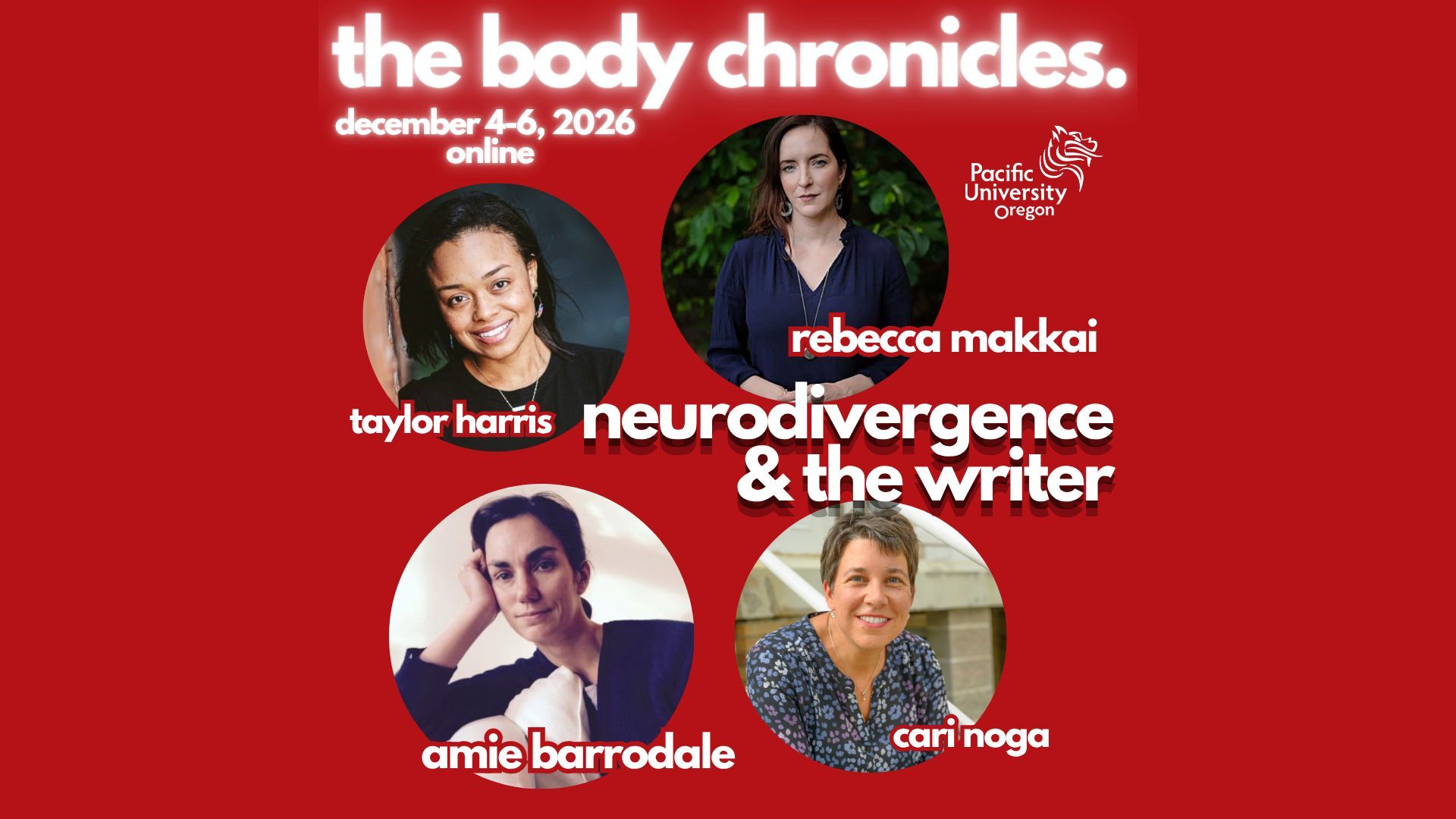 images of Rebecca Makkai, Amie Barrodale, Cari Noga, and Taylor Harris