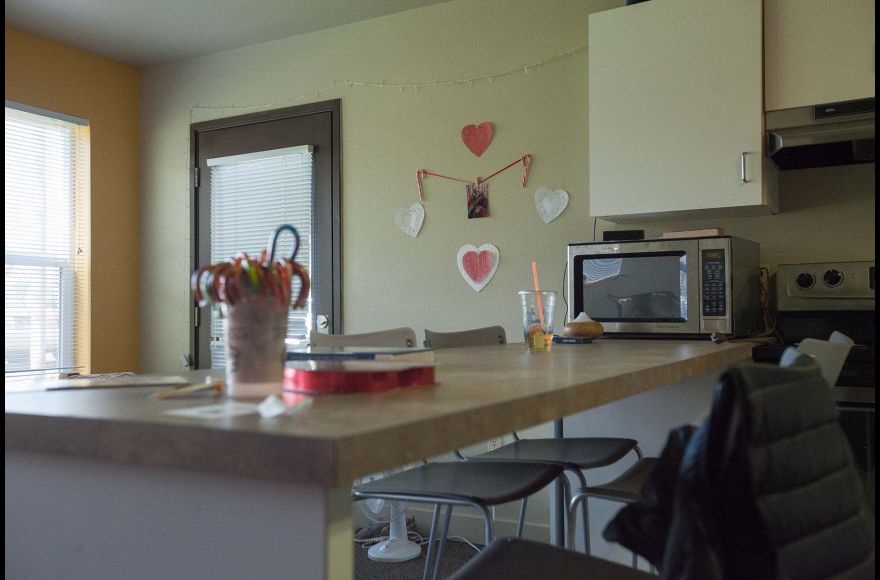 Vandervelden Court offers four-person apartments and one-person studios