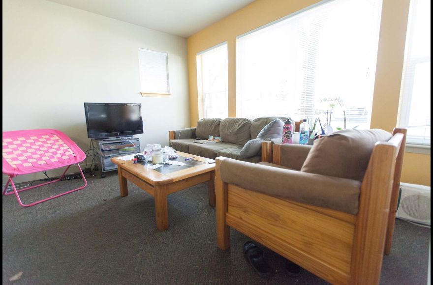 Apartments come fully furnished